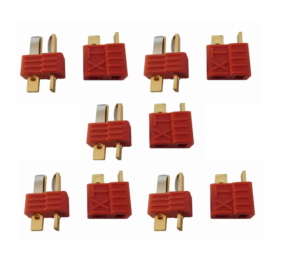 Non-Slip T-Type Plug - 5 Pairs