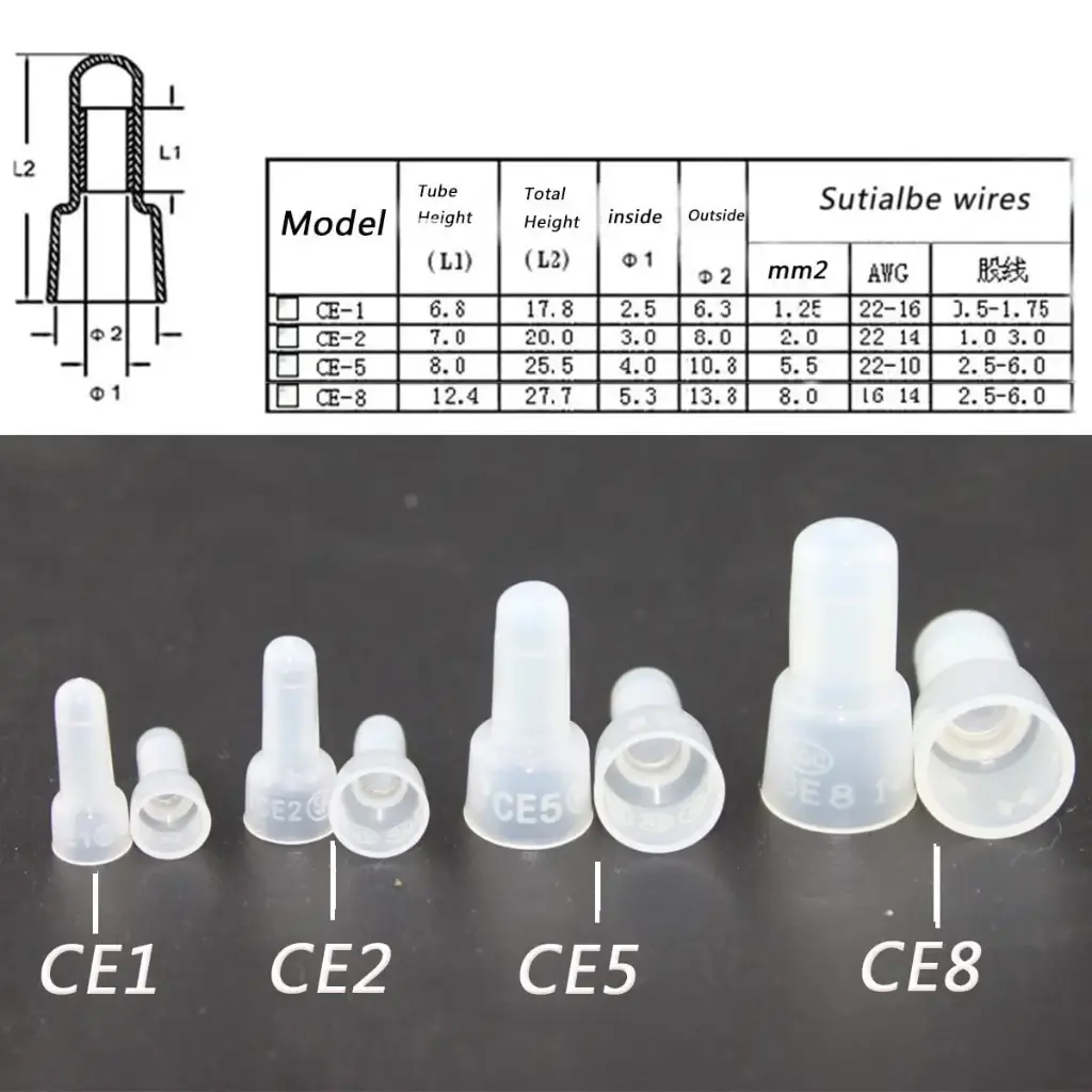 Crimp Caps (100pcs)