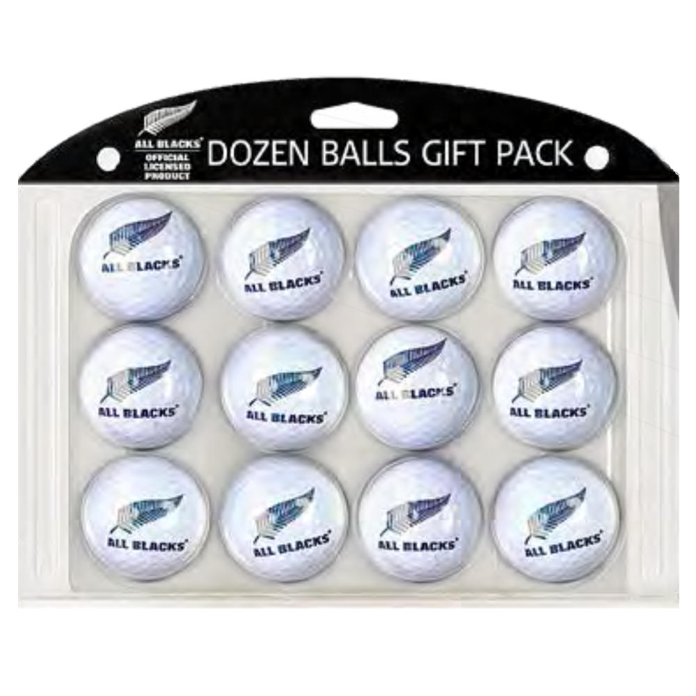 All Blacks Dozen Golf Ball Pack