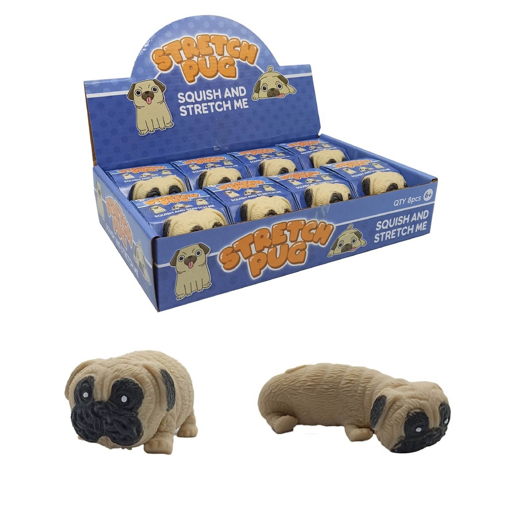 Stretch Brown Pug (8 pcs)