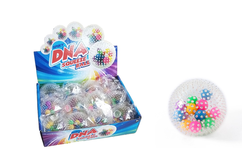 DNA Squeeze Ball 6cm (12 pcs)