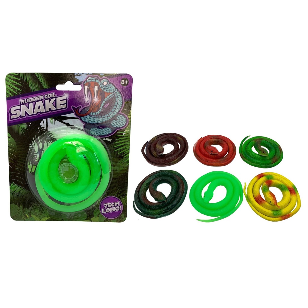 Rubber Coil Snake
