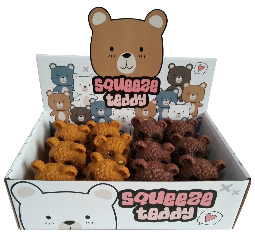 Squeeze Teddy (12 pcs)