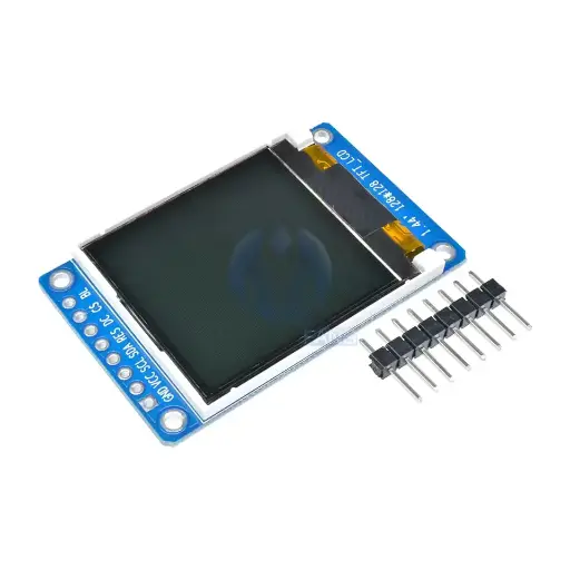 [LCDFCIPS144] 1.44 Inch HD IPS TFT LCD Screen Module 128x128 ST7735 Driver Full Color Display