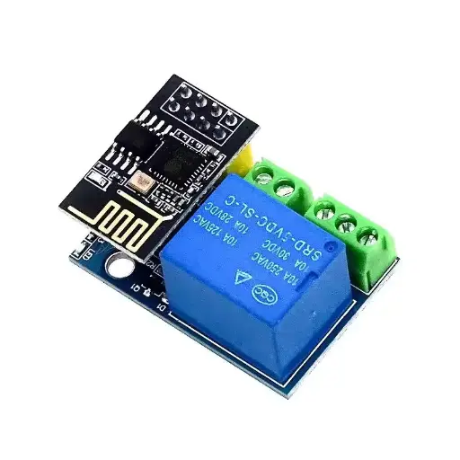 [ESP826601SRLY] ESP8266 ESP-01S WiFi Relay Module 5V Smart Home Remote Control Switch with Integrated Relay and ESP-01S Module