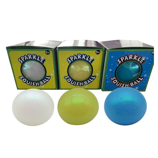 [NSQ-SPB10] Sparkle Squish Ball 10cm (12 pcs)