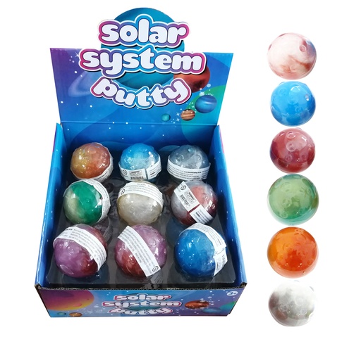 [NJK-SSP] Solar System Planet Putty (18 pcs)