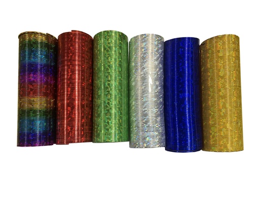 [NMS-RM15] Rainbow Metallic Spring 15cm (48 pcs)