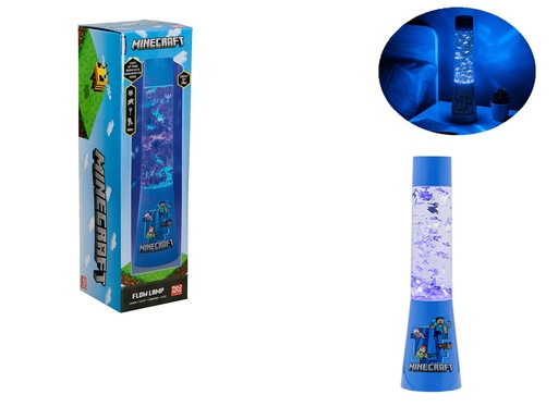 [NPP10069MCF] Minecraft Plastic Flow Lamp 33cm (6 pcs)